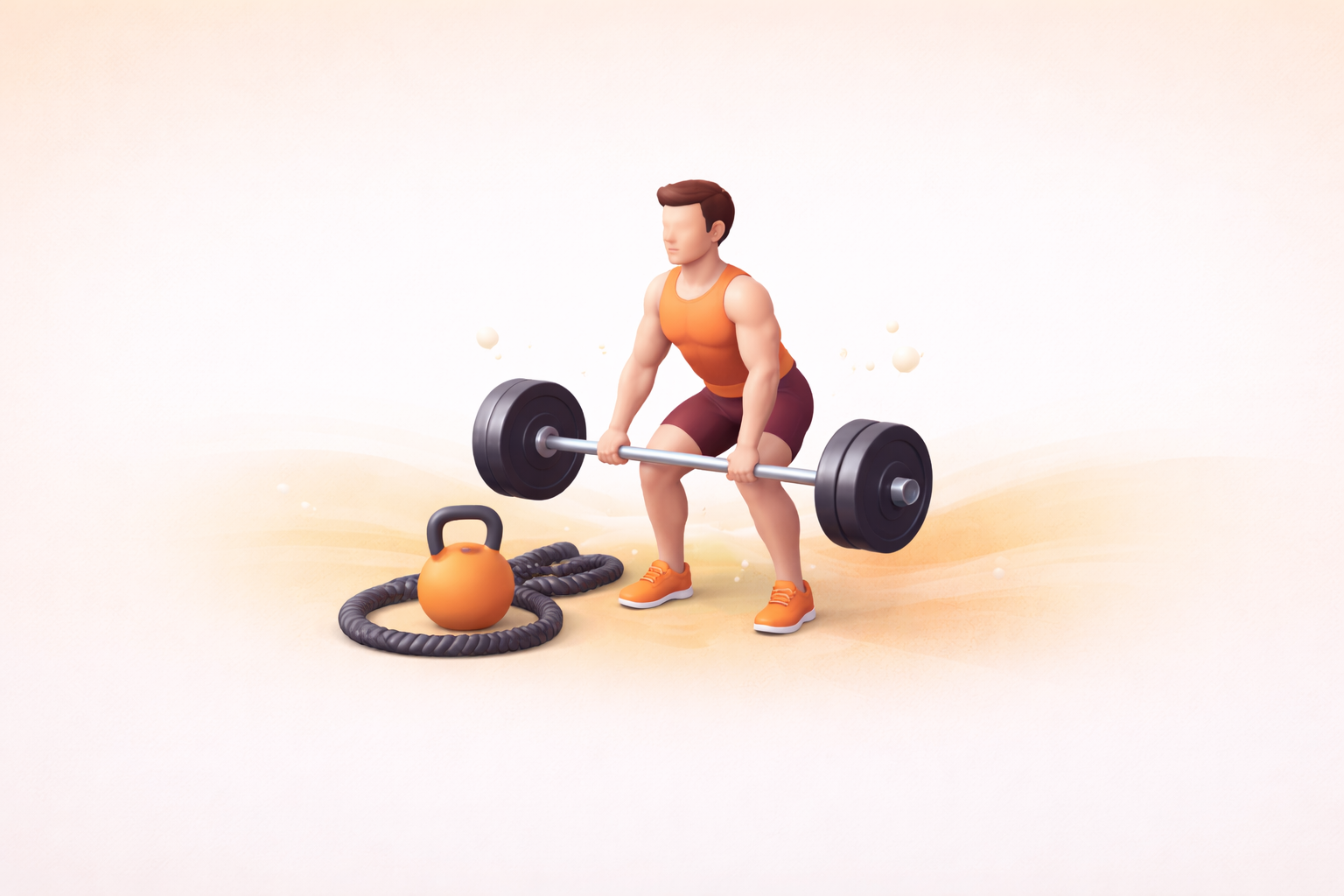 Athlete en training Hyrox